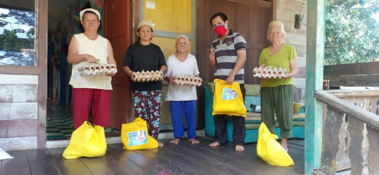 Bantuan warga di Kaltim