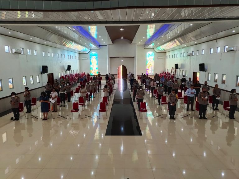 Ibadh di polda sumut