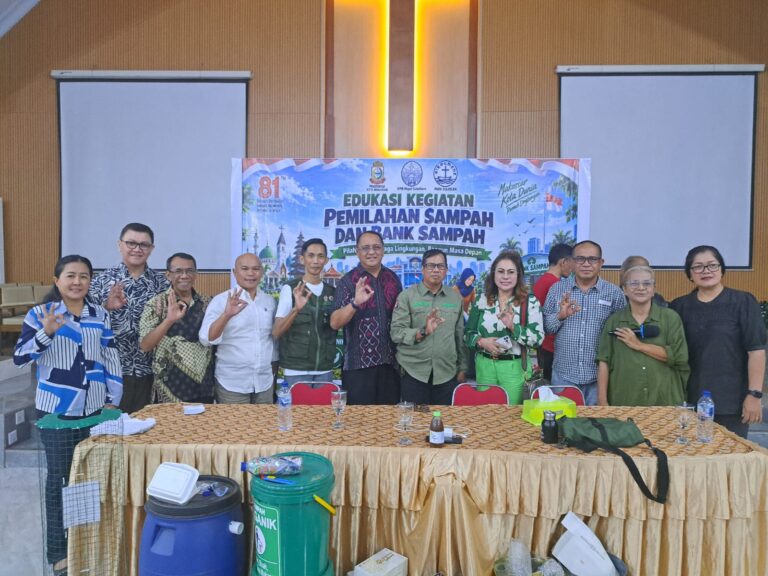 Gereja Ajak Jemaat Ubah Sampah Jadi Berkah