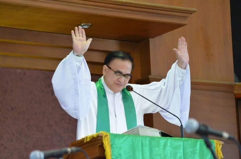 Pdt Rufi Waney Wafat, GPIB Berdukacita, Ketua Harian PGI Pdt Gomar Gultom Hadir Saat Pelepasan Jenazah
