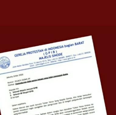 Majelis Sinode Akan Tayangkan Warga Jemaat yang  Wafat Di Masa Covid-19