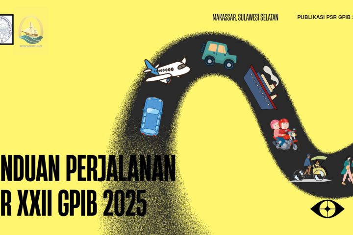 Jalur Perjalanan Menuju PSR XXII GPIB 2025 di Makassar