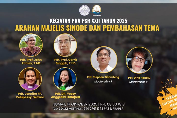 Majelis Sinode GPIB Undang Peserta Hadiri Pra Persidangan Sinode Raya XXII GPIB 2025