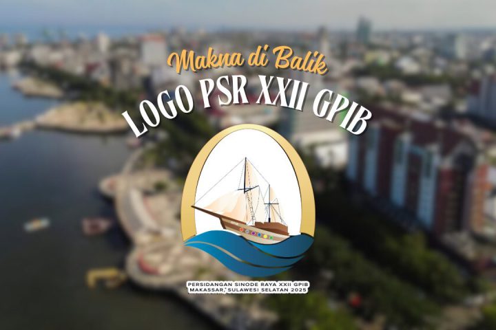 Logo PSR XXII: Pinisi, Ombak, dan Gerbang Emas Menuju GPIB 2048