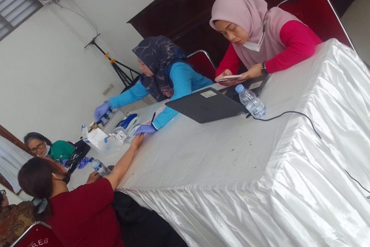 Aksi Donor Darah, Pada Penutupan Bulan Pelkes GPIB
