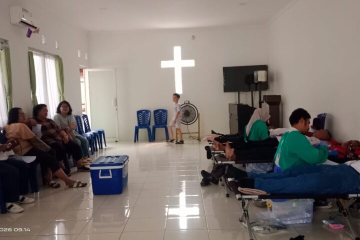 75 Pendonor Berbagi Kehidupan bagi Sesama di GPIB Kinasih